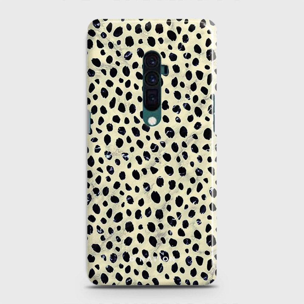 Oppo Reno 10x zoom Cover - Bold Dots Series - Matte Finish - Snap On Hard Case with LifeTime Colors Guarantee