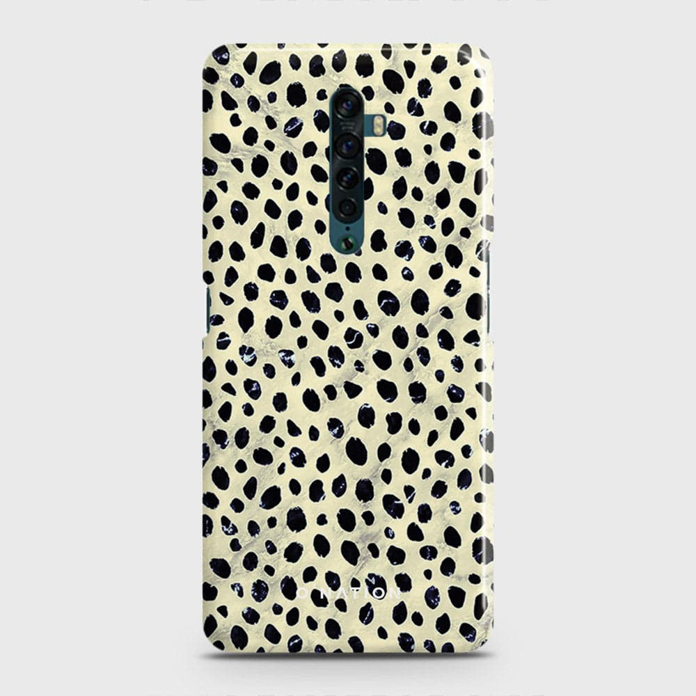 Oppo Reno 2 Cover - Bold Dots Series - Matte Finish - Snap On Hard Case with LifeTime Colors Guarantee