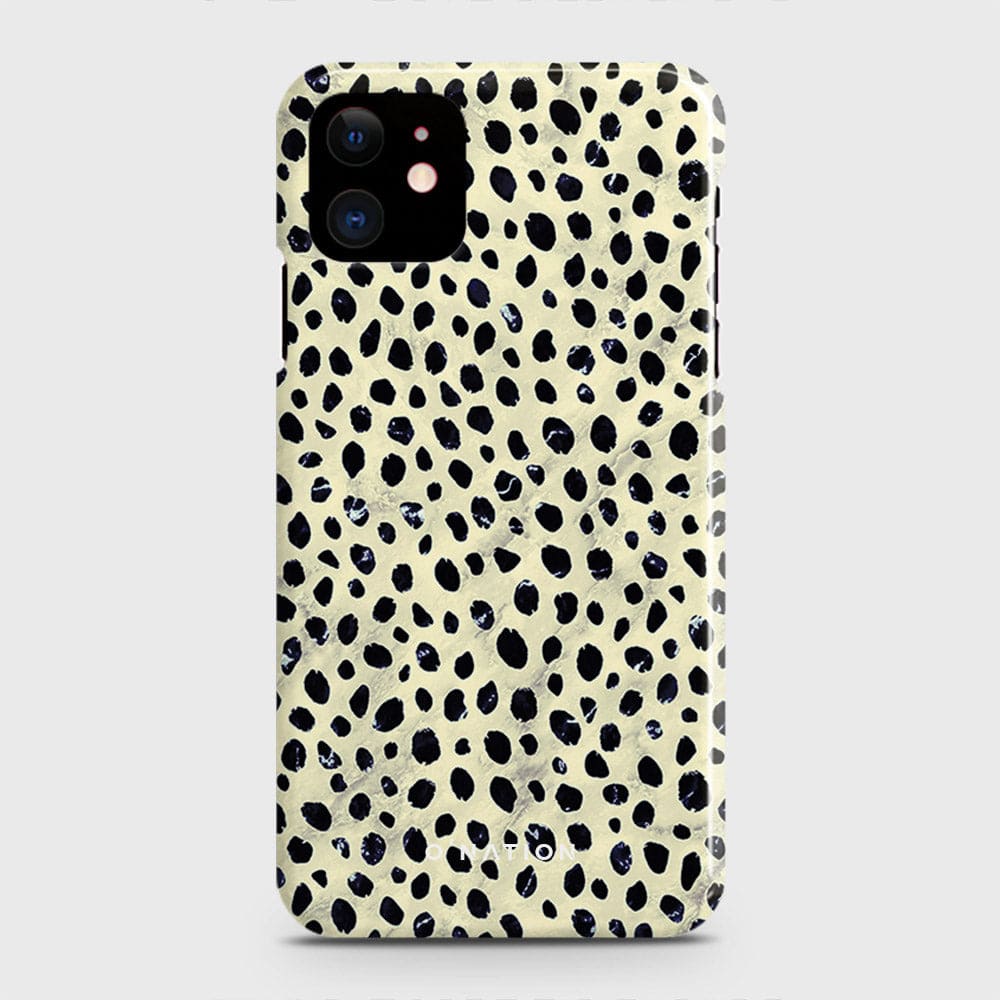 iPhone 12 Cover - Bold Dots Series - Matte Finish - Snap On Hard Case with LifeTime Colors Guarantee