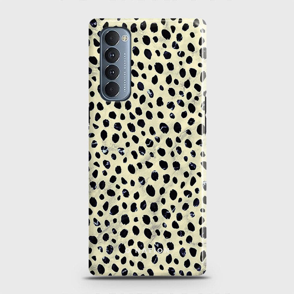 Oppo Reno 4 Pro 4G Cover - Bold Dots Series - Matte Finish - Snap On Hard Case with LifeTime Colors Guarantee