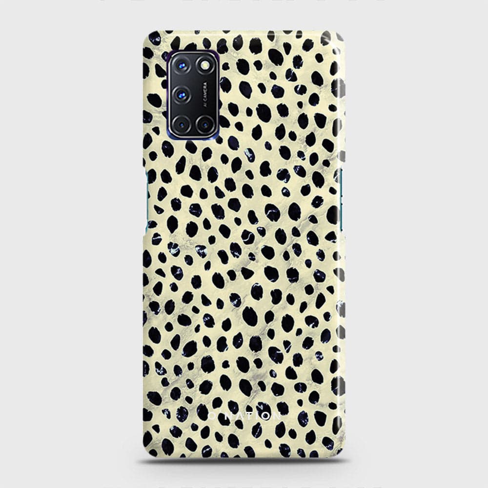 Oppo A52 Cover - Bold Dots Series - Matte Finish - Snap On Hard Case with LifeTime Colors Guarantee