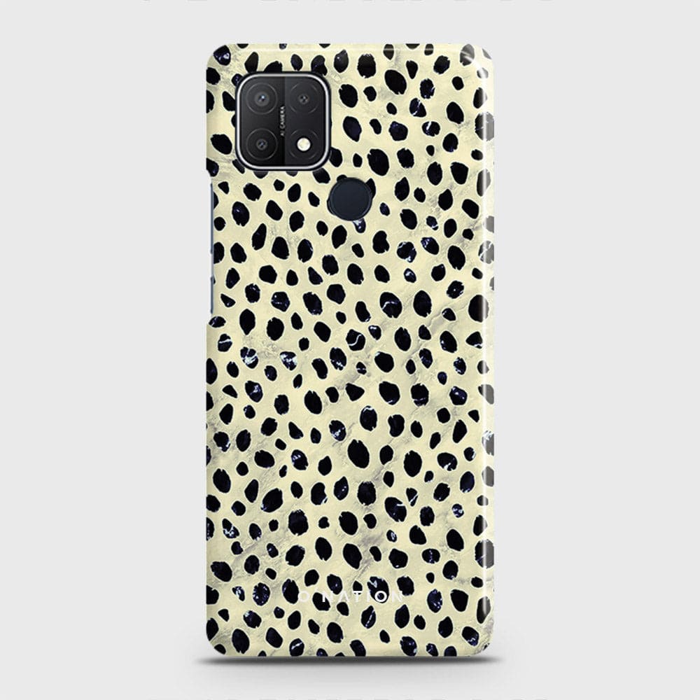 Realme Narzo 30A Cover - Bold Dots Series - Matte Finish - Snap On Hard Case with LifeTime Colors Guarantee