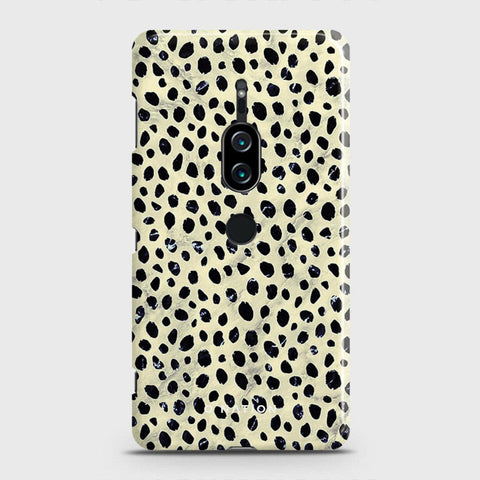 Sony Xperia XZ2 Premium Cover - Bold Dots Series - Matte Finish - Snap On Hard Case with LifeTime Colors Guarantee