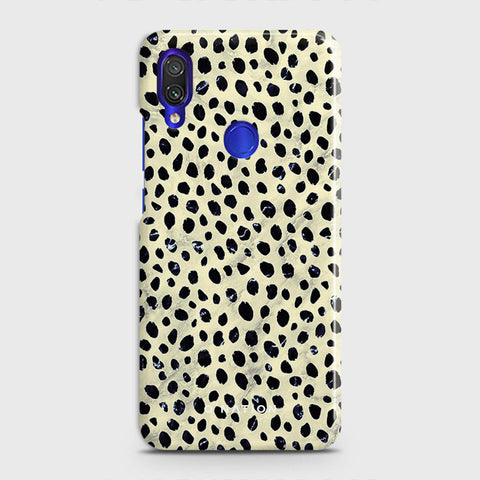 Xiaomi Redmi Note 7 Cover - Bold Dots Series - Matte Finish - Snap On Hard Case with LifeTime Colors Guarantee