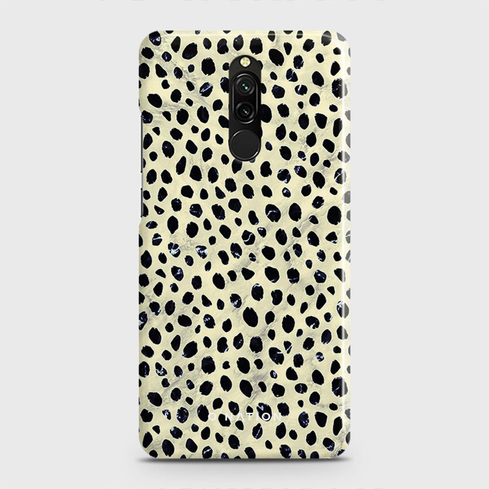 Xiaomi Redmi 8 Cover - Bold Dots Series - Matte Finish - Snap On Hard Case with LifeTime Colors Guarantee