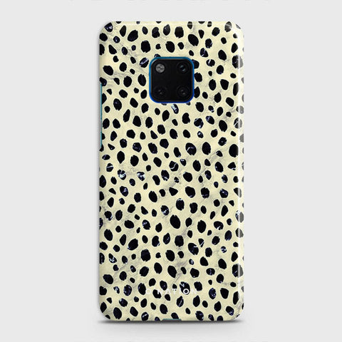 Huawei Mate 20 Pro Cover - Bold Dots Series - Matte Finish - Snap On Hard Case with LifeTime Colors Guarantee