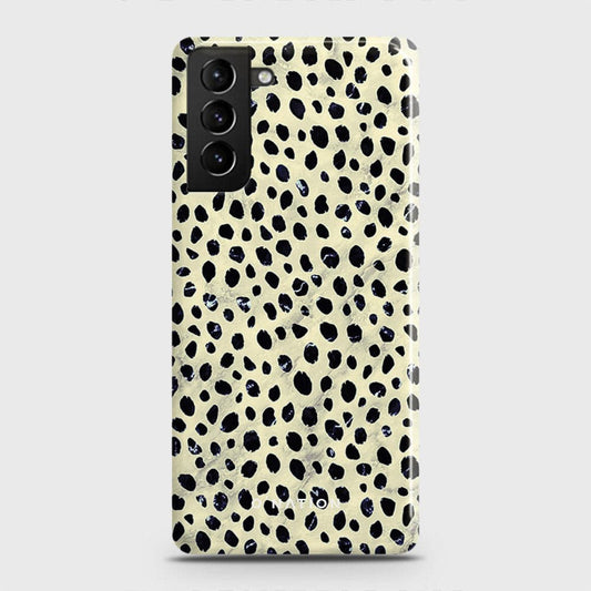 Samsung Galaxy S21 5G Cover - Bold Dots Series - Matte Finish - Snap On Hard Case with LifeTime Colors Guarantee