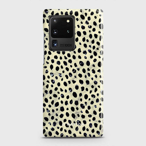 Samsung Galaxy S20 Ultra Cover - Bold Dots Series - Matte Finish - Snap On Hard Case with LifeTime Colors Guarantee