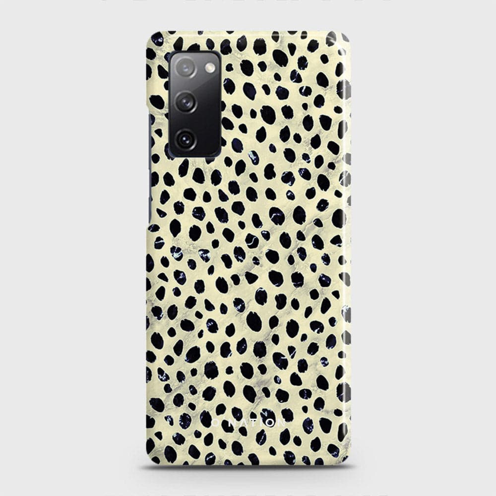 Samsung Galaxy S20 FE Cover - Bold Dots Series - Matte Finish - Snap On Hard Case with LifeTime Colors Guarantee