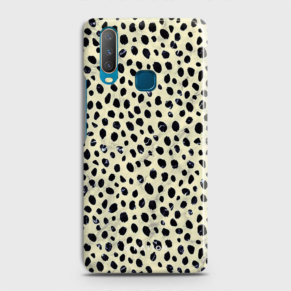 Vivo Y17 Cover - Bold Dots Series - Matte Finish - Snap On Hard Case with LifeTime Colors Guarantee