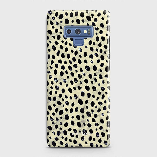 Samsung Galaxy Note 9 Cover - Bold Dots Series - Matte Finish - Snap On Hard Case with LifeTime Colors Guarantee