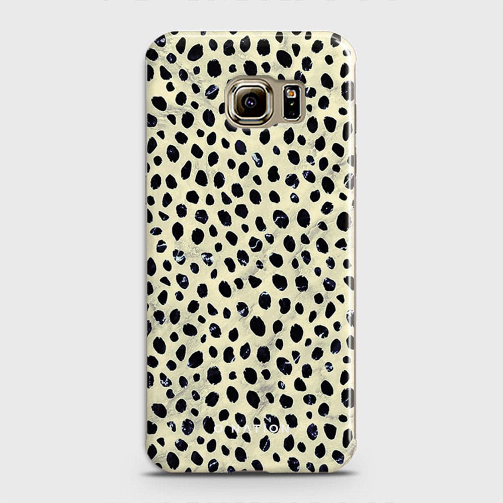 Samsung Galaxy S6 Edge Cover - Bold Dots Series - Matte Finish - Snap On Hard Case with LifeTime Colors Guarantee
