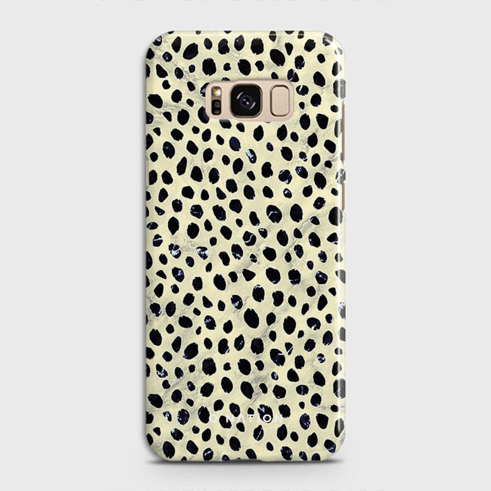 Samsung Galaxy S8 Cover - Bold Dots Series - Matte Finish - Snap On Hard Case with LifeTime Colors Guarantee