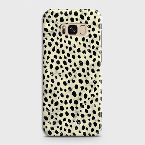 Samsung Galaxy S8 Cover - Bold Dots Series - Matte Finish - Snap On Hard Case with LifeTime Colors Guarantee