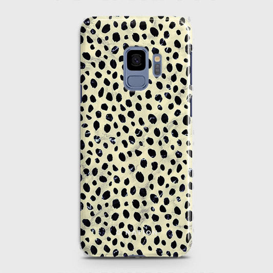 Samsung Galaxy S9 Cover - Bold Dots Series - Matte Finish - Snap On Hard Case with LifeTime Colors Guarantee