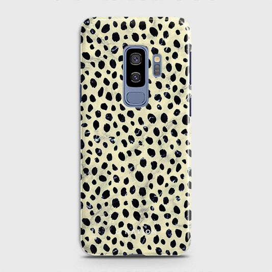 Samsung Galaxy S9 Plus Cover - Bold Dots Series - Matte Finish - Snap On Hard Case with LifeTime Colors Guarantee