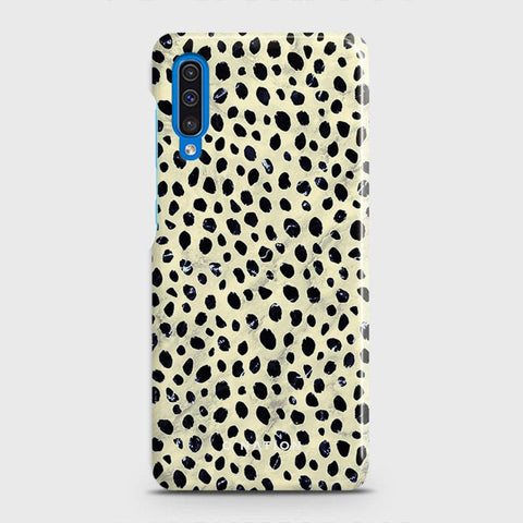 Samsung Galaxy A50 Cover - Bold Dots Series - Matte Finish - Snap On Hard Case with LifeTime Colors Guarantee