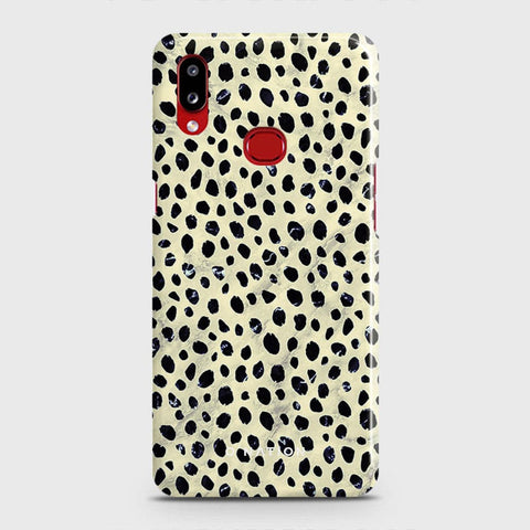 Samsung Galaxy A10s Cover - Bold Dots Series - Matte Finish - Snap On Hard Case with LifeTime Colors Guarantee