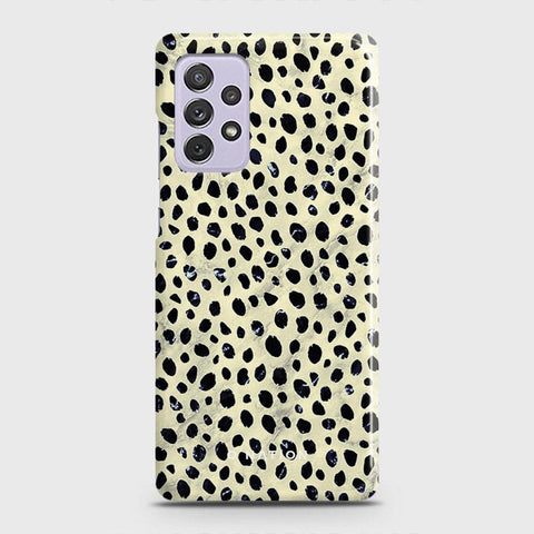 Samsung Galaxy A72 Cover - Bold Dots Series - Matte Finish - Snap On Hard Case with LifeTime Colors Guarantee