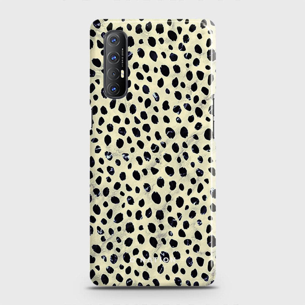 Oppo Reno 3 Pro Cover - Bold Dots Series - Matte Finish - Snap On Hard Case with LifeTime Colors Guarantee