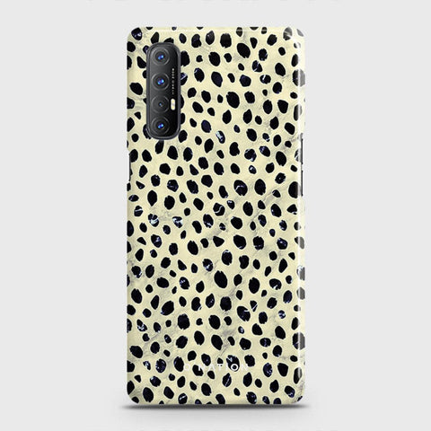 Oppo Reno 3 Pro Cover - Bold Dots Series - Matte Finish - Snap On Hard Case with LifeTime Colors Guarantee