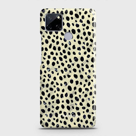 Realme Narzo 30A Cover - Bold Dots Series - Matte Finish - Snap On Hard Case with LifeTime Colors Guarantee