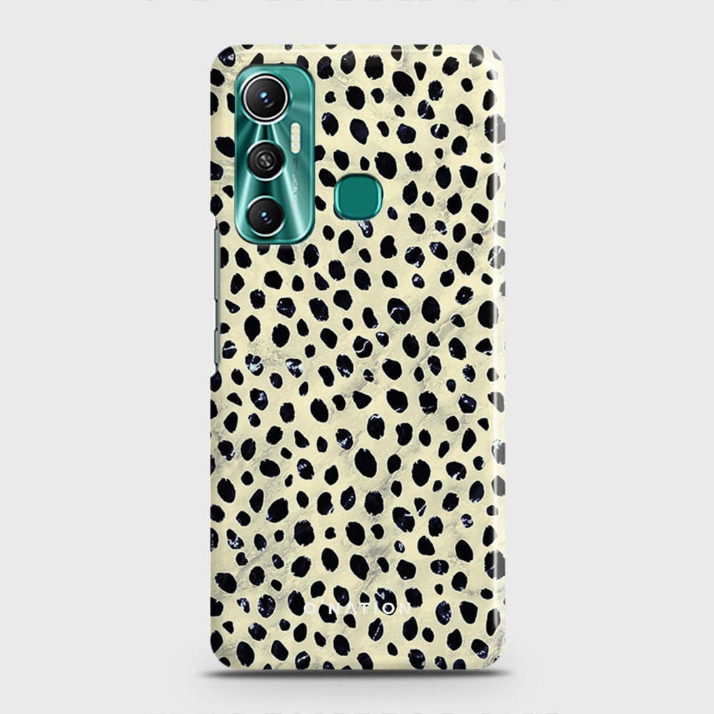 Infinix Hot 11 Cover - Bold Dots Series - Matte Finish - Snap On Hard Case with LifeTime Colors Guarantee