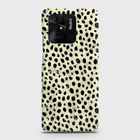 Xiaomi Redmi 10C Cover - Bold Dots Series - Matte Finish - Snap On Hard Case with LifeTime Colors Guarantee