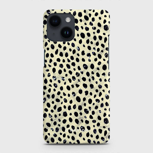 iPhone 14 Cover - Bold Dots Series - Matte Finish - Snap On Hard Case with LifeTime Colors Guarantee