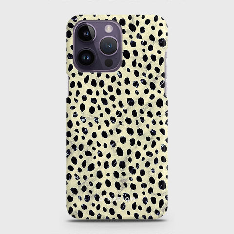 iPhone 14 Pro Cover - Bold Dots Series - Matte Finish - Snap On Hard Case with LifeTime Colors Guarantee