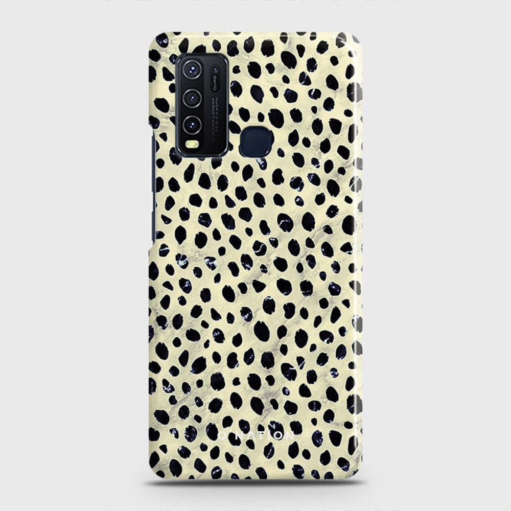 Vivo Y30  Cover - Bold Dots Series - Matte Finish - Snap On Hard Case with LifeTime Colors Guarantee