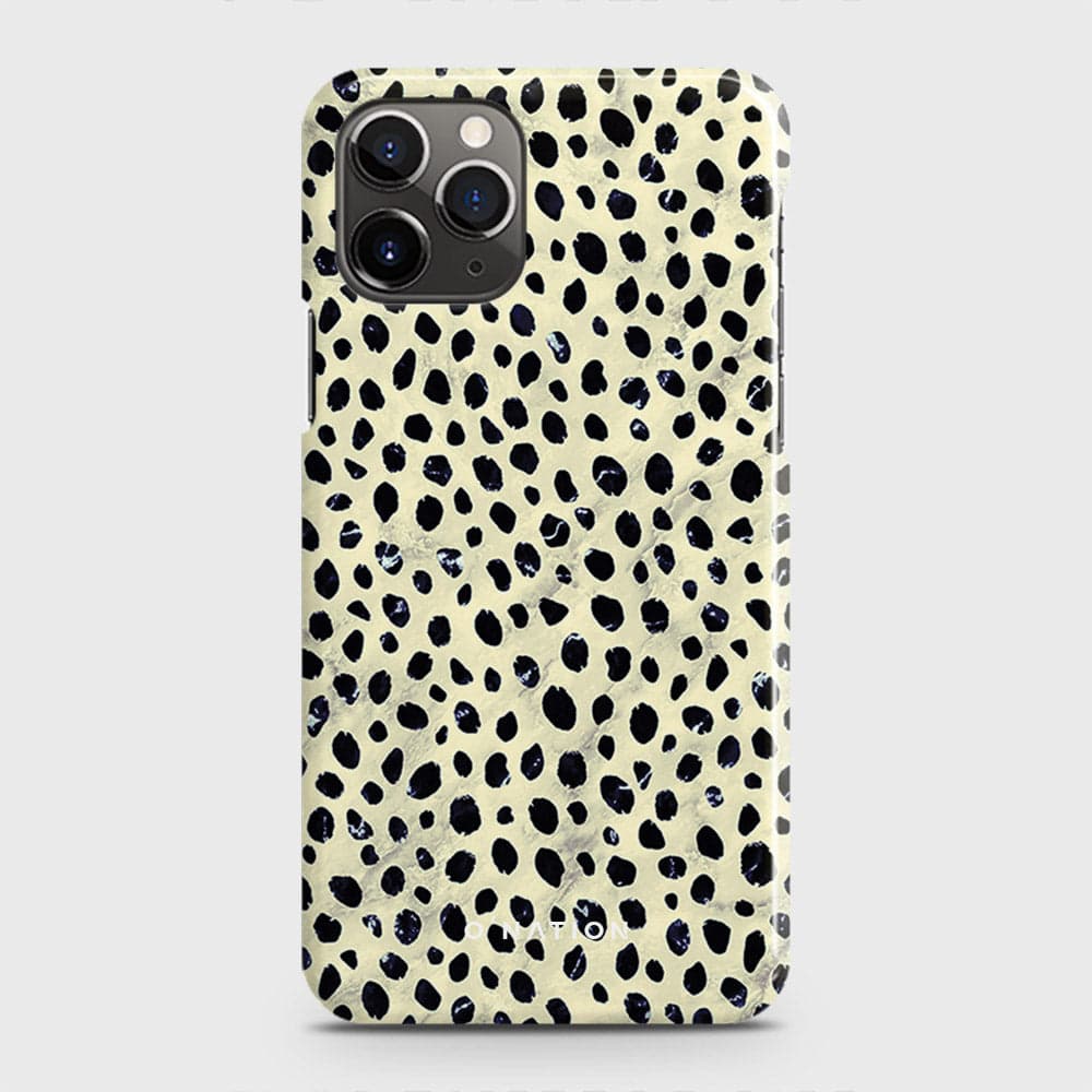 iPhone 11 Pro Max Cover - Bold Dots Series - Matte Finish - Snap On Hard Case with LifeTime Colors Guarantee