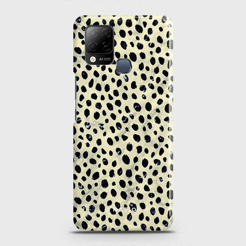 Infinix Hot 10s Cover - Bold Dots Series - Matte Finish - Snap On Hard Case with LifeTime Colors Guarantee