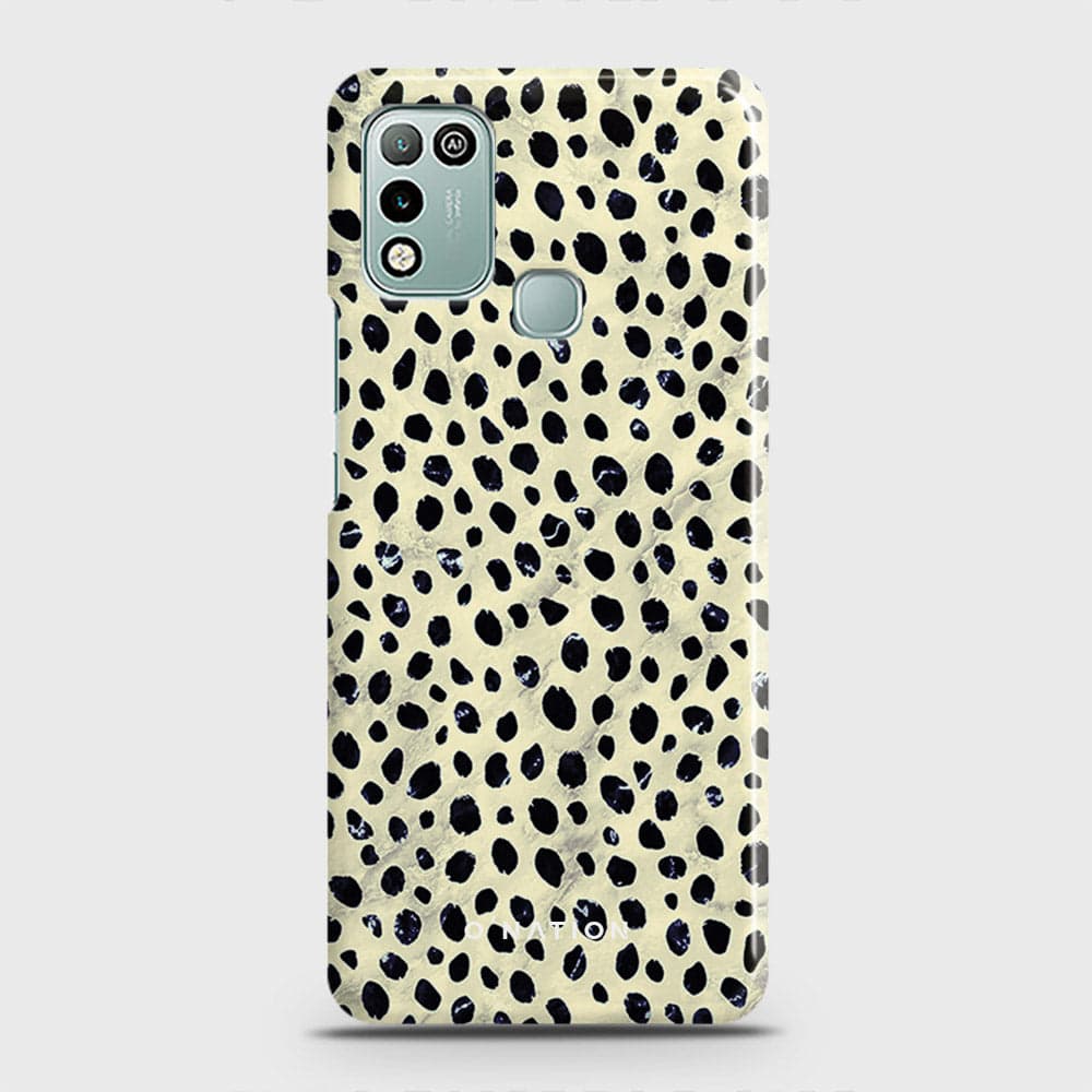 Infinix Hot 10 Play Cover - Bold Dots Series - Matte Finish - Snap On Hard Case with LifeTime Colors Guarantee