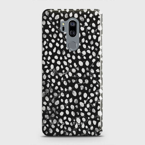 L G G7 ThinQ Cover - Bold Dots Series - Matte Finish - Snap On Hard Case with LifeTime Colors Guarantee