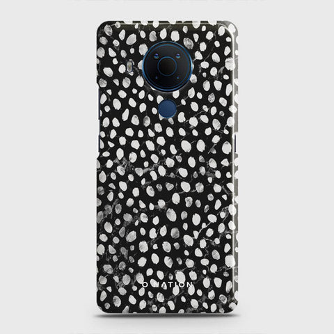 Nokia 5.4 Cover - Bold Dots Series - Matte Finish - Snap On Hard Case with LifeTime Colors Guarantee