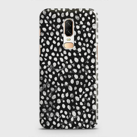 OnePlus 6  Cover - Bold Dots Series - Matte Finish - Snap On Hard Case with LifeTime Colors Guarantee