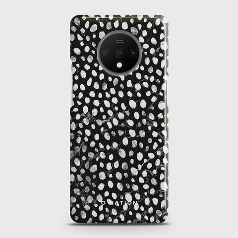 OnePlus 7T Cover - Bold Dots Series - Matte Finish - Snap On Hard Case with LifeTime Colors Guarantee