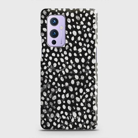 OnePlus 9  Cover - Bold Dots Series - Matte Finish - Snap On Hard Case with LifeTime Colors Guarantee