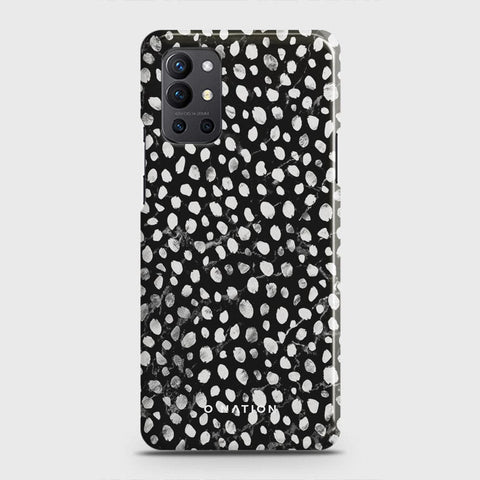 OnePlus 9R  Cover - Bold Dots Series - Matte Finish - Snap On Hard Case with LifeTime Colors Guarantee