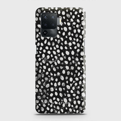 Oppo F19 Pro Cover - Bold Dots Series - Matte Finish - Snap On Hard Case with LifeTime Colors Guarantee