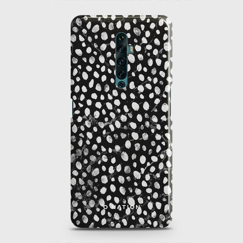 Oppo Reno 2F Cover - Bold Dots Series - Matte Finish - Snap On Hard Case with LifeTime Colors Guarantee