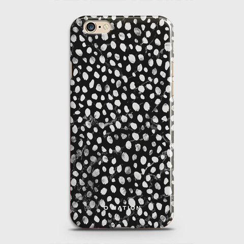 iPhone 6S Plus Cover - Bold Dots Series - Matte Finish - Snap On Hard Case with LifeTime Colors Guarantee