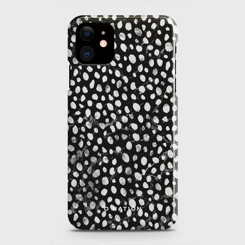 iPhone 12 Cover - Bold Dots Series - Matte Finish - Snap On Hard Case with LifeTime Colors Guarantee