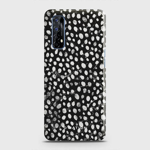 Realme 7 Cover - Bold Dots Series - Matte Finish - Snap On Hard Case with LifeTime Colors Guarantee