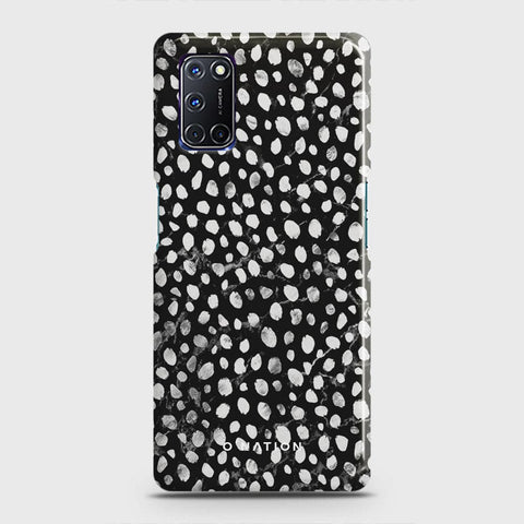 Oppo A52 Cover - Bold Dots Series - Matte Finish - Snap On Hard Case with LifeTime Colors Guarantee