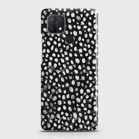 Realme Narzo 30A Cover - Bold Dots Series - Matte Finish - Snap On Hard Case with LifeTime Colors Guarantee