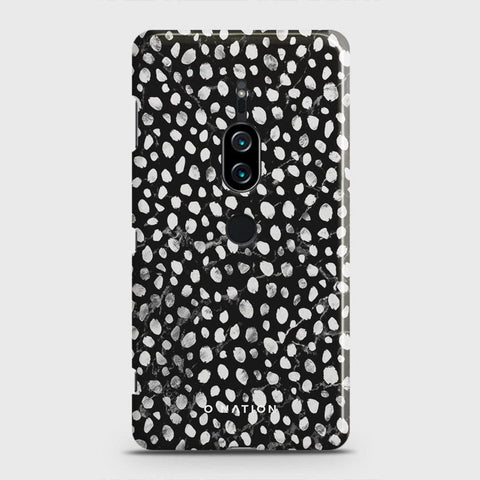 Sony Xperia XZ2 Premium Cover - Bold Dots Series - Matte Finish - Snap On Hard Case with LifeTime Colors Guarantee