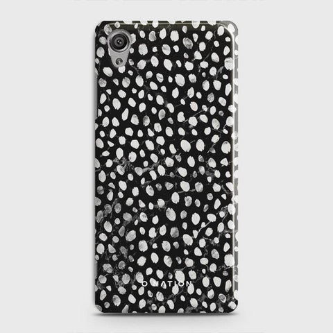 Sony Xperia XA1 Plus Cover - Bold Dots Series - Matte Finish - Snap On Hard Case with LifeTime Colors Guarantee