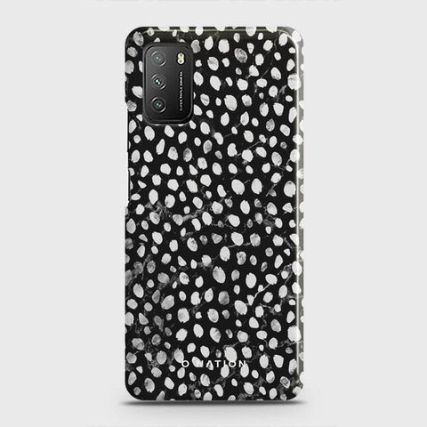 Xiaomi Poco M3 Cover - Bold Dots Series - Matte Finish - Snap On Hard Case with LifeTime Colors Guarantee